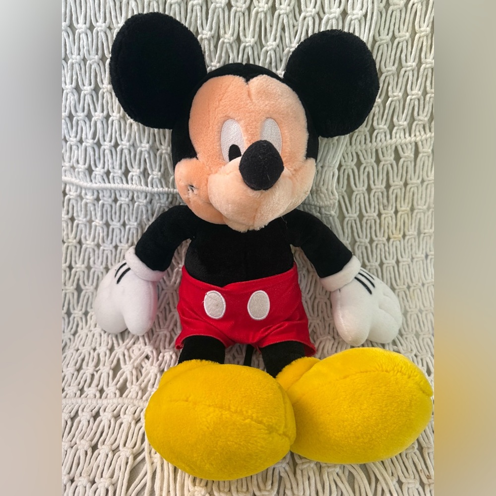 17” Disney Mickey Mouse Plush Toy Classic Stuffed Animal